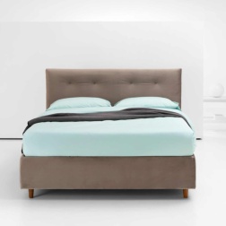 Letto imbottito contenitore Marte