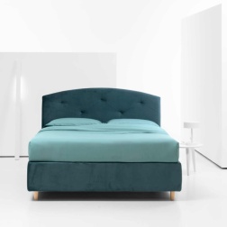 Letto imbottito contenitore Saturno