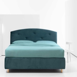 Letto imbottito contenitore Saturno