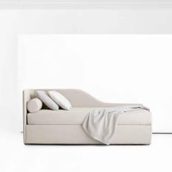 Letto imbottito contenitore Spazio
