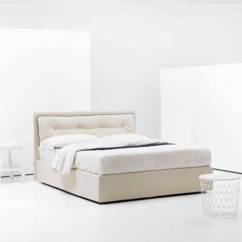 Letto imbottito contenitore Venere