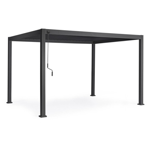 Pergola Ocean 3 x 4 m Antracite con Led