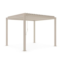 Pergola bioclimatica&nbsp;Garda Bizzotto 3 x 3 m Seta