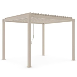 Pergola bioclimatica&nbsp;Garda Bizzotto 3 x 3 m Seta