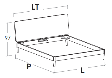 Dimensioni letto Suez