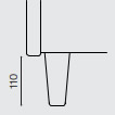 Altezza piede legno