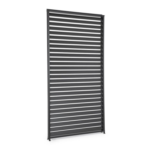 Frangisole Laterale Pergola Ocean 123 cm Antracite, Bianco o Seta