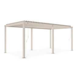 Pergola bioclimatica&nbsp;Garda Bizzotto 3 x 6 m Seta