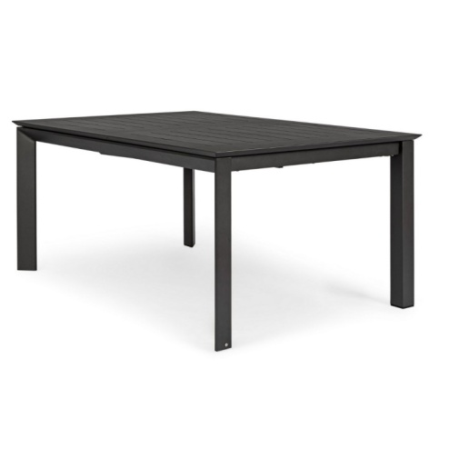 Tavolo Allungabile Konnor 160x110/160 Antracite - Bizzotto