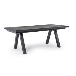 Tavolo allungabile Krion 205-265x103 Antracite