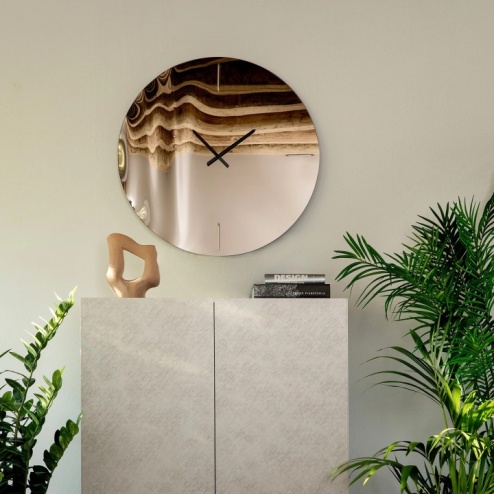 Specchio Anemos Clock Tonin Casa