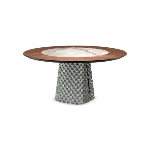 Tavolo Atrium Ker-Wood Round Cattelan Italia