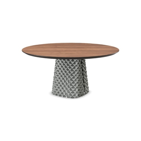 Tavolo Atrium Wood Round Cattelan Italia