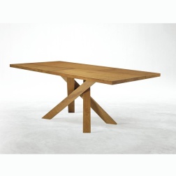 Tavolo in legno Axel Trapeze FGF Mobili