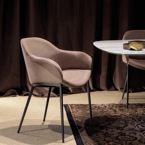 Sedia Hug Struttura Metallo Tonin Casa