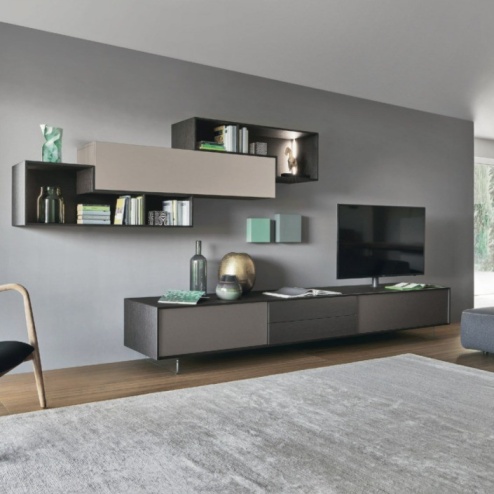 Parete attrezzata Lampo L6C01 Sangiacomo