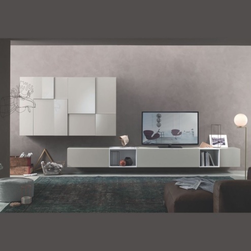 Parete attrezzata Lampo L6C11 Sangiacomo