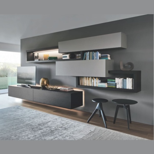 Parete attrezzata Lampo L6C17 Sangiacomo