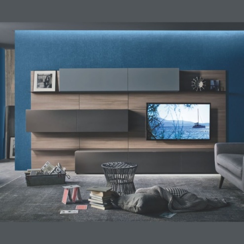 Parete attrezzata Lampo L6C26 Sangiacomo