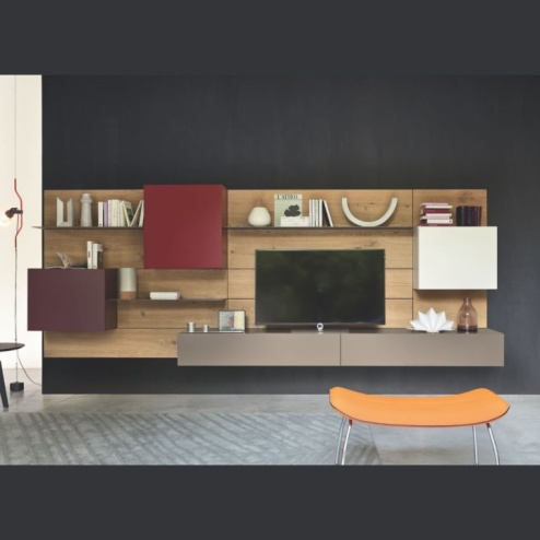 Parete attrezzata Lampo L6C27 Sangiacomo