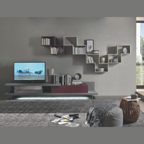 Parete attrezzata Lampo L6C38 Sangiacomo