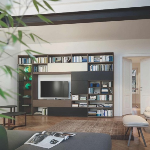 Parete attrezzata Modo M6C64 Sangiacomo