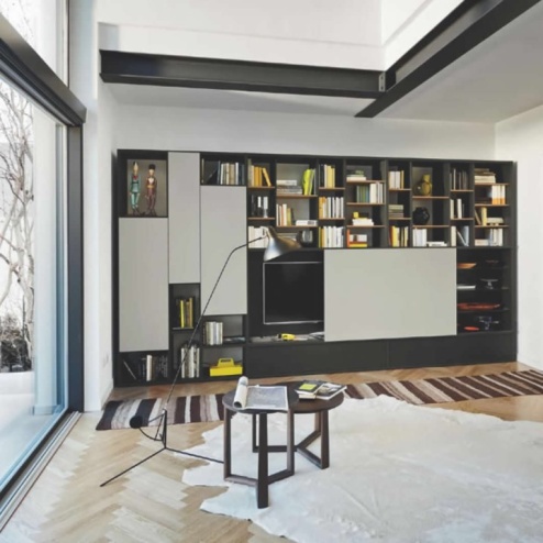 Parete attrezzata Modo M6C74 Sangiacomo