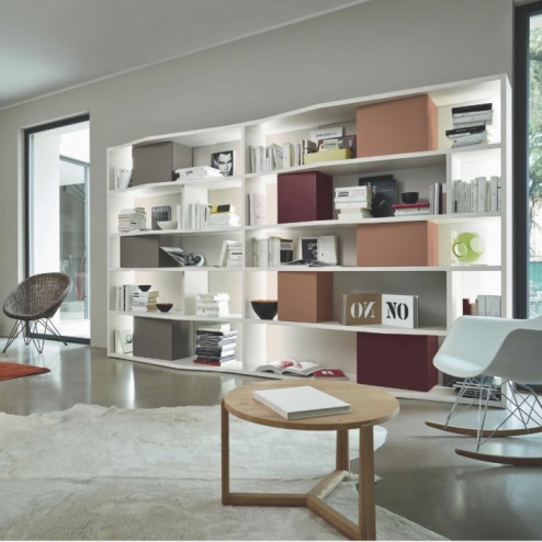 Parete attrezzata Modo M6C87 Sangiacomo