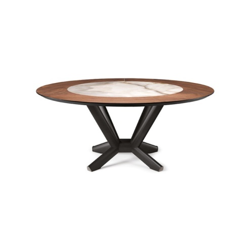 Tavolo Planer Ker-Wood Round Cattelan Italia