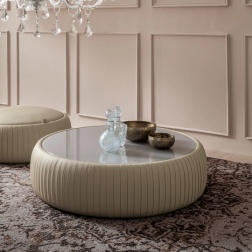 Tavolino Plissé Glass Tonin Casa