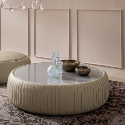 Tavolino Plissé Glass Tonin Casa