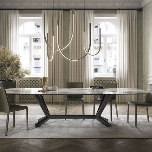 Tavolo Premier Keramik Cattelan Italia