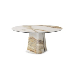 Tavolo Rado Keramik Round Outdoor Cattelan Italia