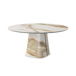 Tavolo Rado Keramik Round Outdoor Cattelan Italia
