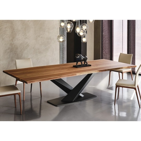Tavolo Stratos Wood Cattelan Italia