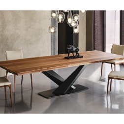 Tavolo Stratos Wood Cattelan Italia