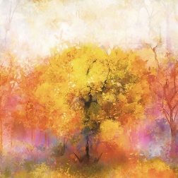 Carta da parati Tree Painting - Adriani & Rossi