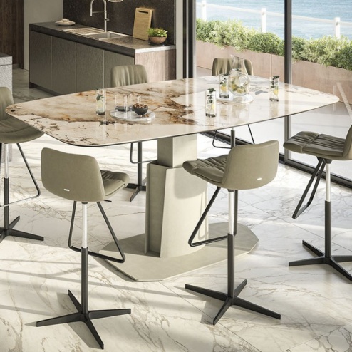 Tavolo Aviator Keramik Lift Cattelan Italia