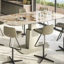 Tavolo Aviator Keramik Lift Cattelan Italia