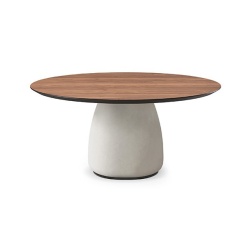 Tavolo Botero Wood Round Cattelan Italia