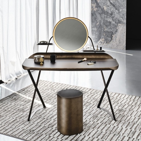 Scrivania Cocoon Trousse Leather Cattelan Italia