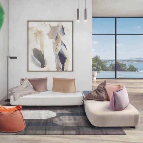 Divano Cremino Calia Italia