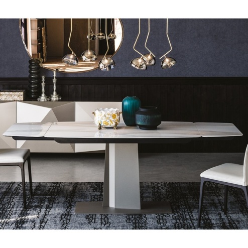 Tavolo Duffy Keramik Drive Cattelan Italia