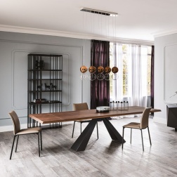 Tavolo Eliot Wood Drive Cattelan Italia