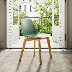 Sedia Joy struttura legno FGF Mobili