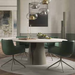 Tavolo Giano Argile Cattelan Italia