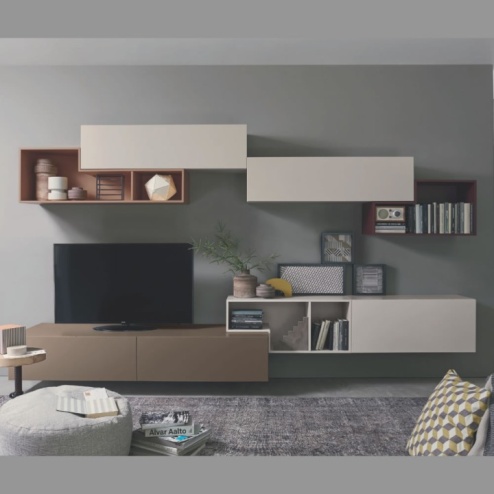 Parete attrezzata Lampo L6C03 Sangiacomo