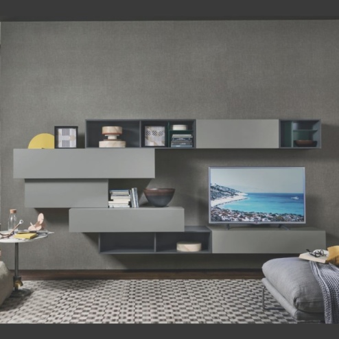 Parete attrezzata Lampo L6C08 Sangiacomo