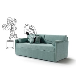 Lettino Turchese Nefi Italia