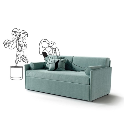 Lettino Turchese Nefi Italia